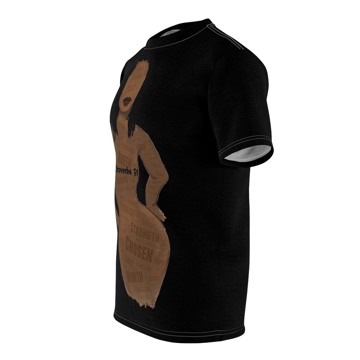 Proverbs 31 Loc Lady T-Shirt (AOP)
