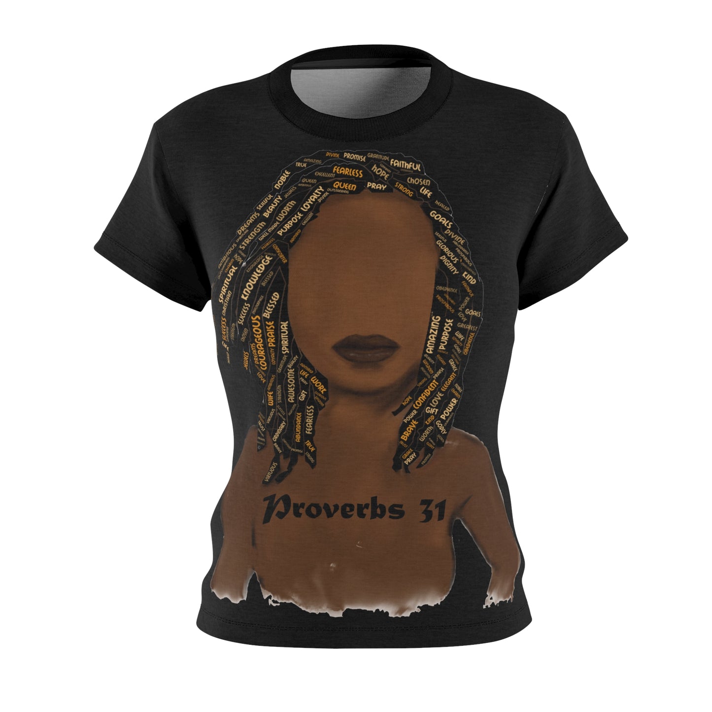 Proverbs 31 Locs Women's Tee (AOP)