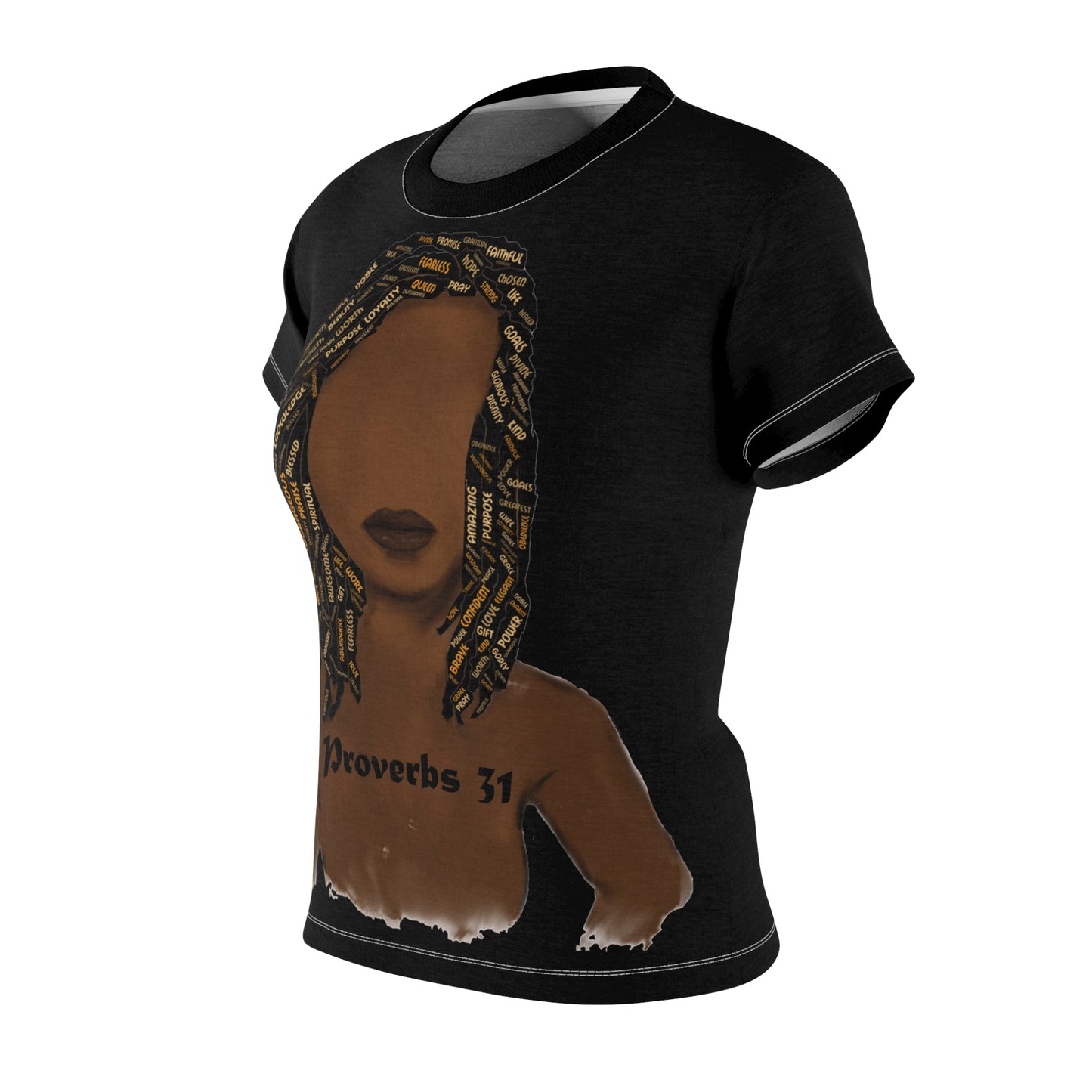 Proverbs 31 Locs Women's Tee (AOP)