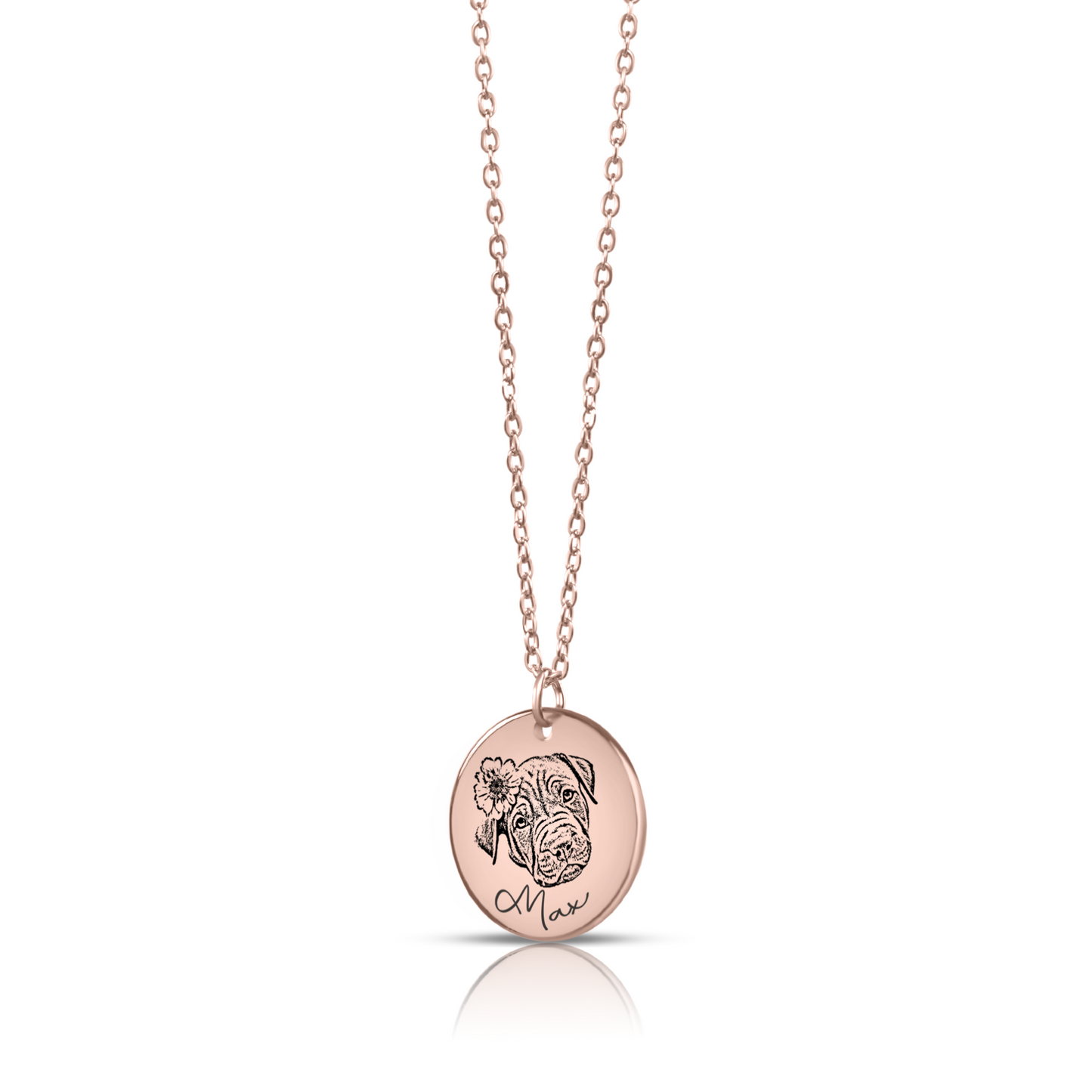 Pet Portrait Necklace