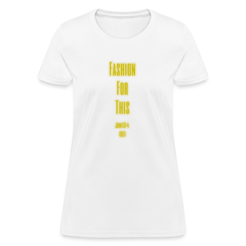 Fashion For This Women's T-Shirt - white