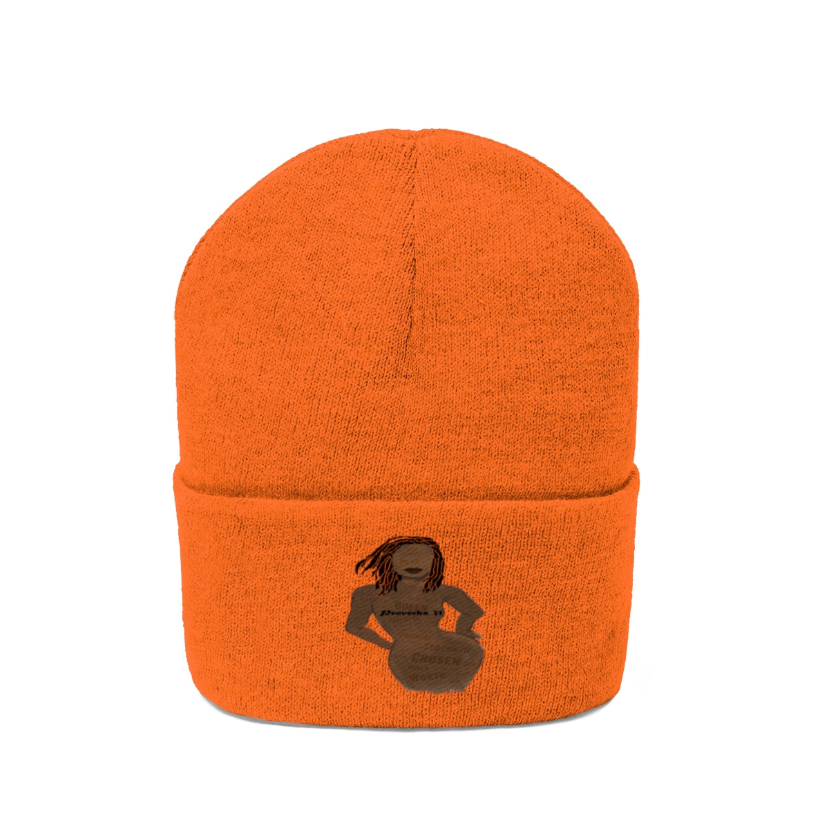 Proverbs 31 Loc Lady Knit Beanie - Obsidian's LLC