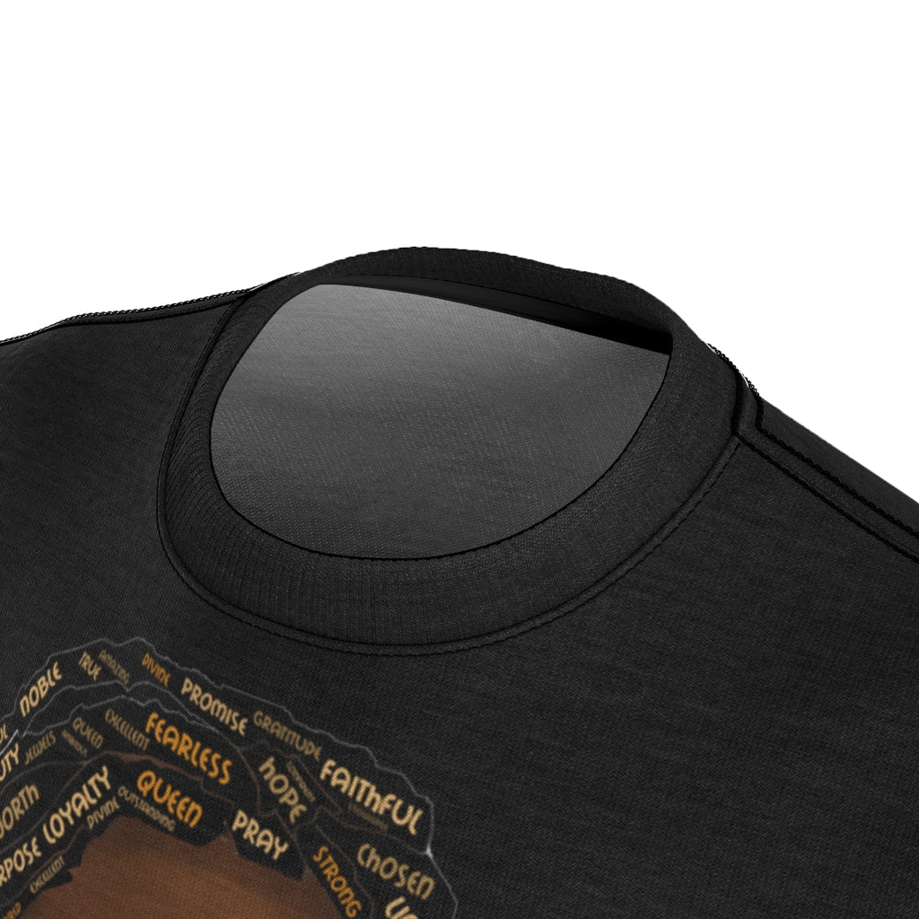 Proverb 31 Locs T-Shirt (AOP) - Obsidian's LLC