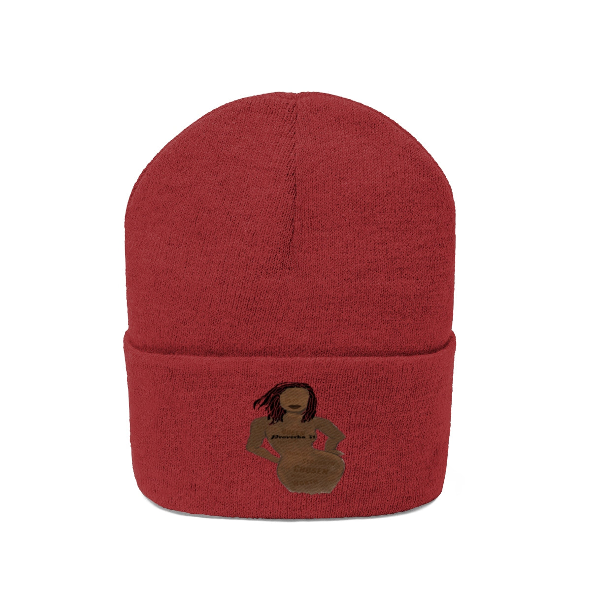 Proverbs 31 Loc Lady Knit Beanie - Obsidian's LLC