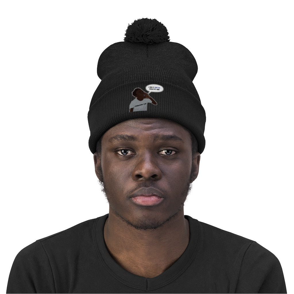 Kingston's Pom Pom Beanie - Obsidian's LLC