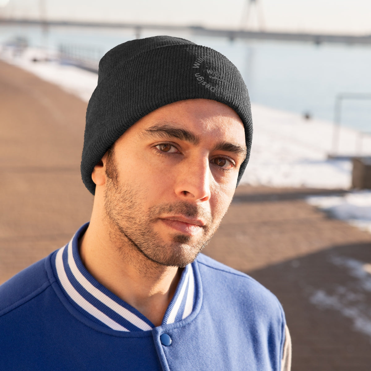 W.O.R.D Knit Beanie - Obsidian's LLC