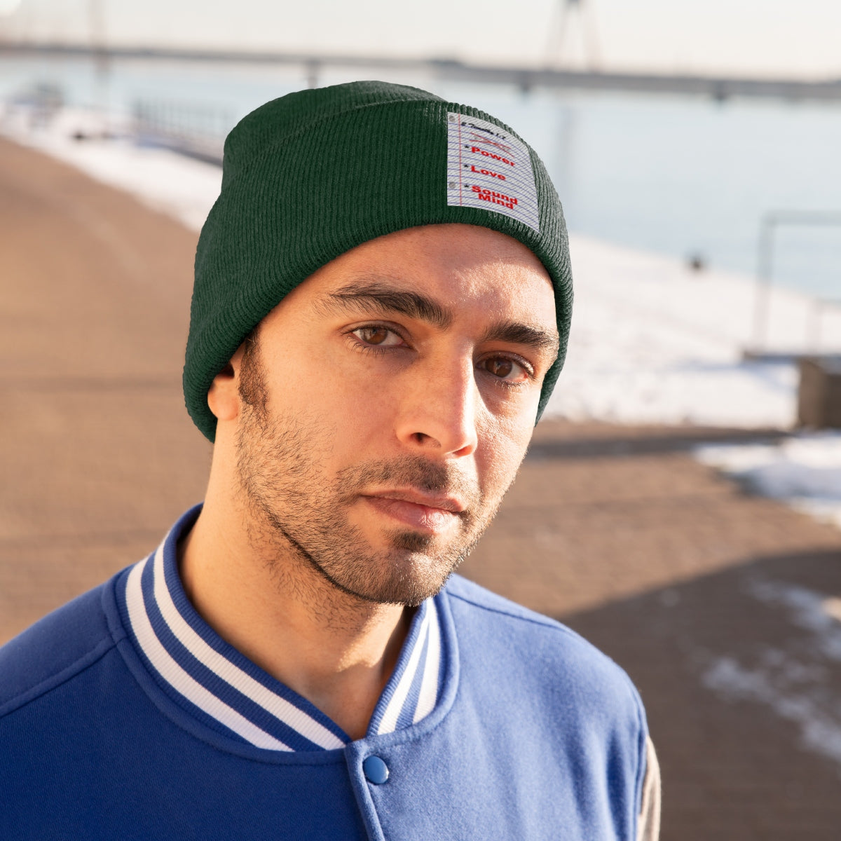 NO FEAR Knit Beanie - Obsidian's LLC
