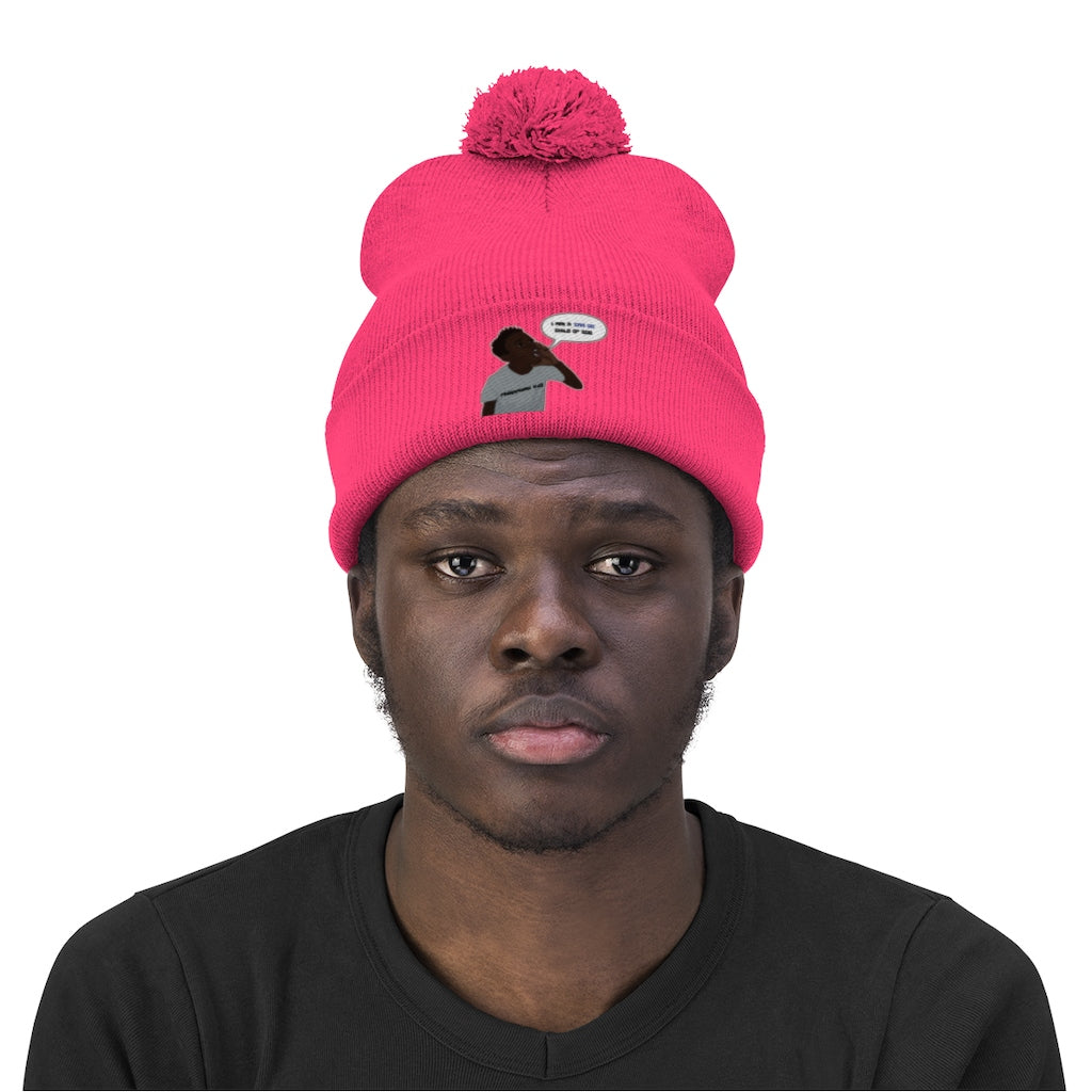 Kingston's Pom Pom Beanie - Obsidian's LLC