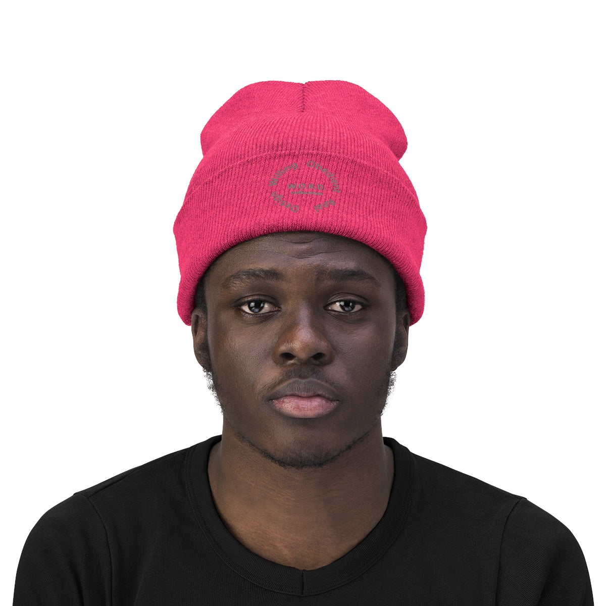 W.O.R.D Knit Beanie - Obsidian's LLC