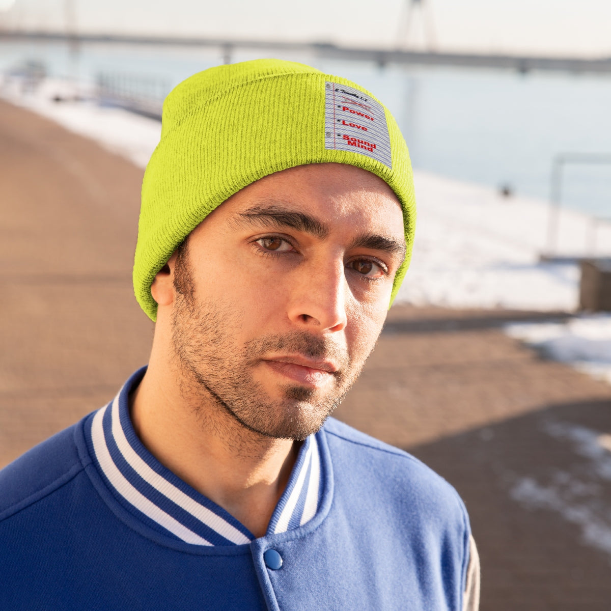 NO FEAR Knit Beanie - Obsidian's LLC