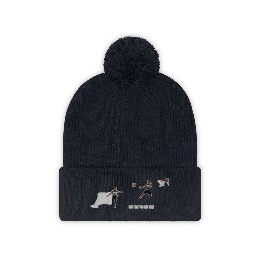 Amari's Pom Pom Beanie - Obsidian's LLC