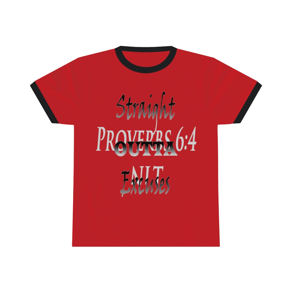 Straight Outta Excuses Ringer Tee