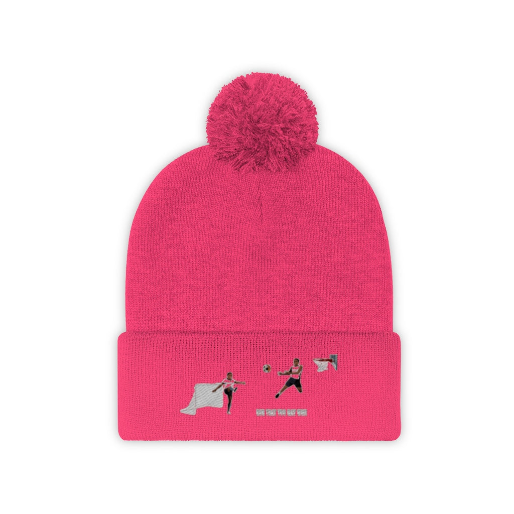 Amari's Pom Pom Beanie - Obsidian's LLC