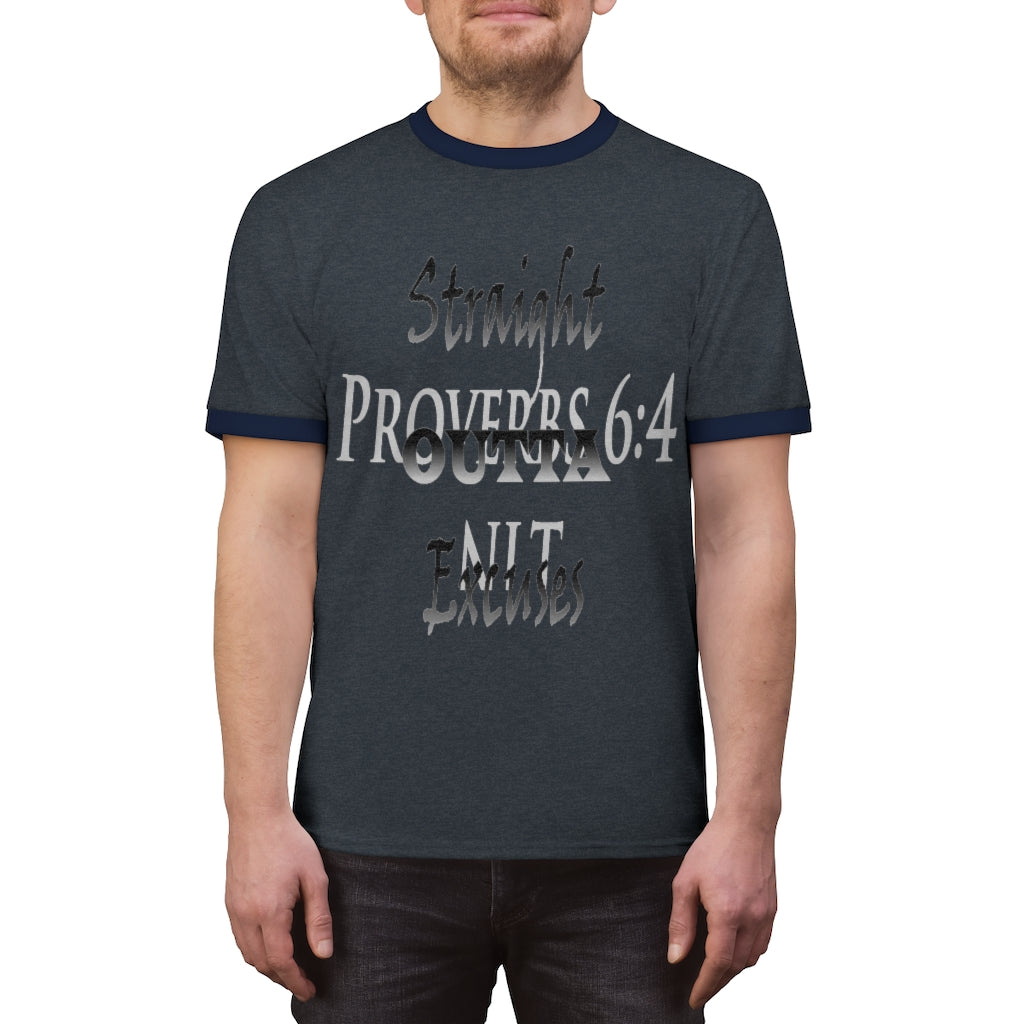Straight Outta Excuses Ringer Tee