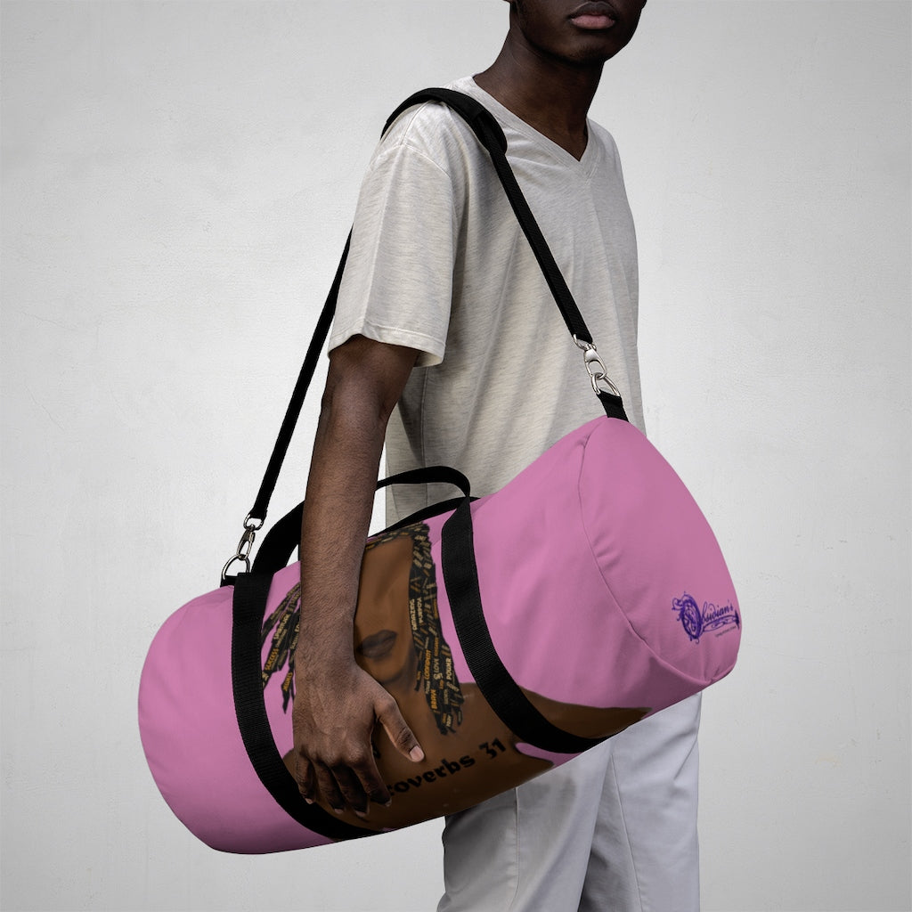 Proverbs 31 Locs Duffel Bag - Obsidian's LLC