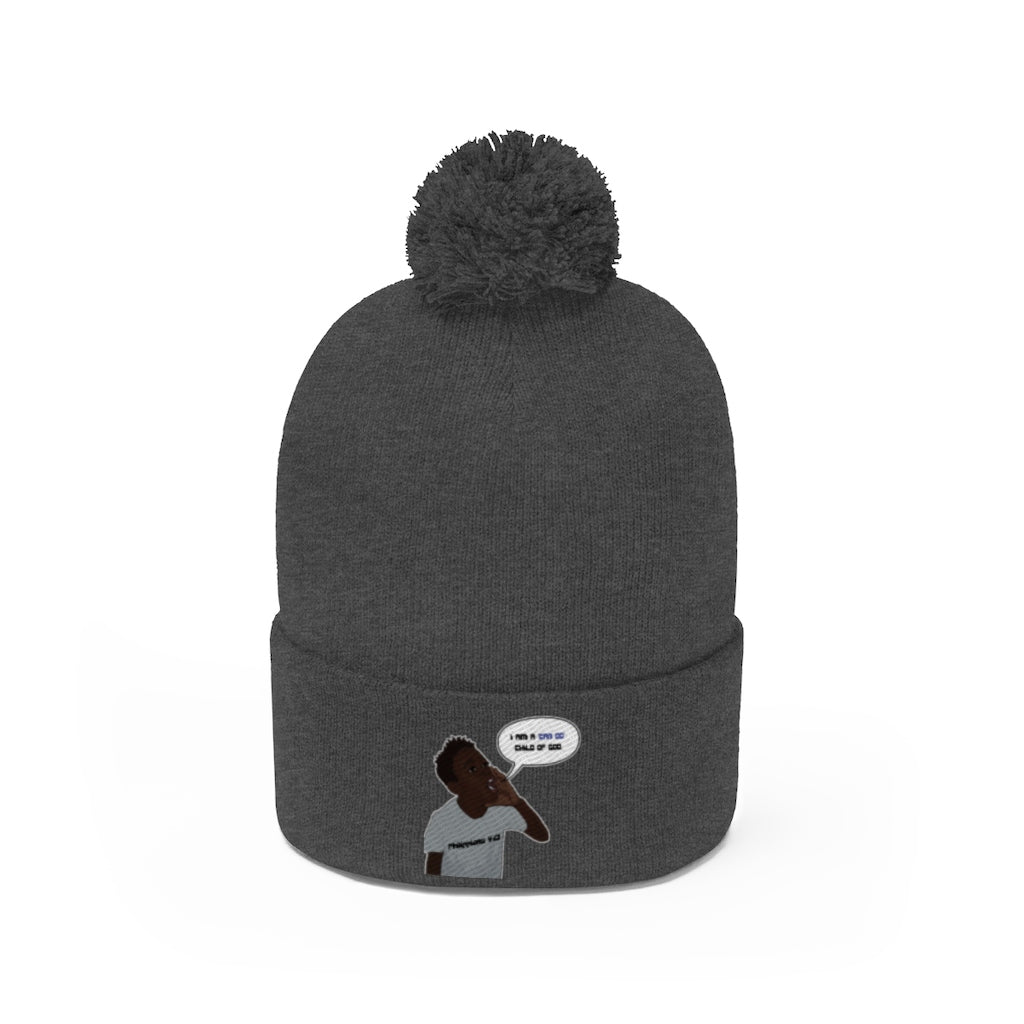 Kingston's Pom Pom Beanie - Obsidian's LLC