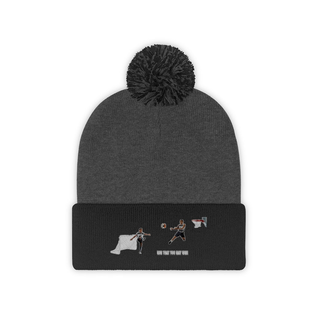 Amari's Pom Pom Beanie - Obsidian's LLC