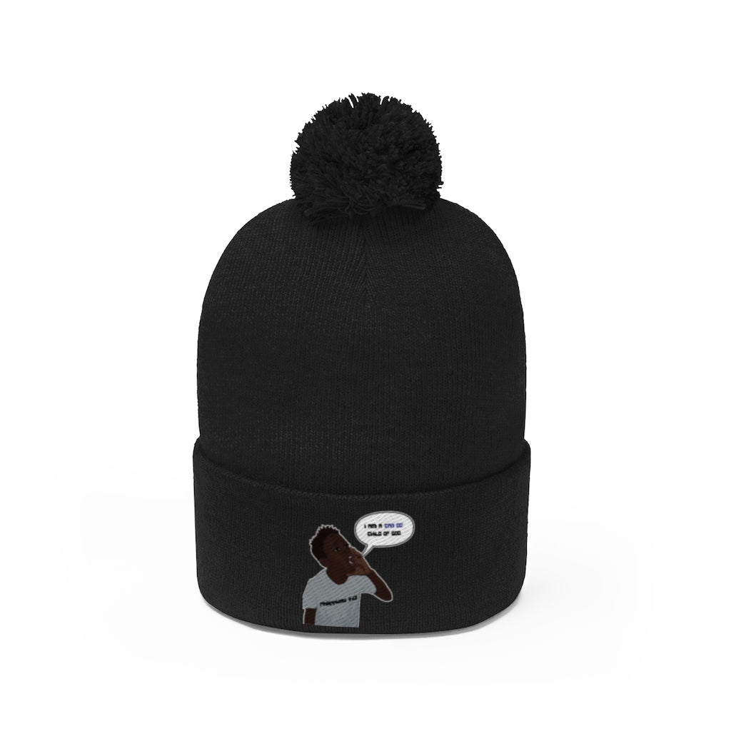 Kingston's Pom Pom Beanie - Obsidian's LLC