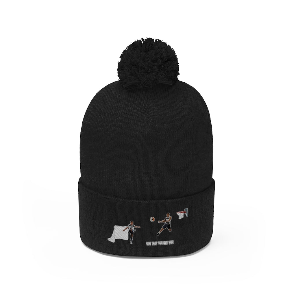 Amari's Pom Pom Beanie - Obsidian's LLC