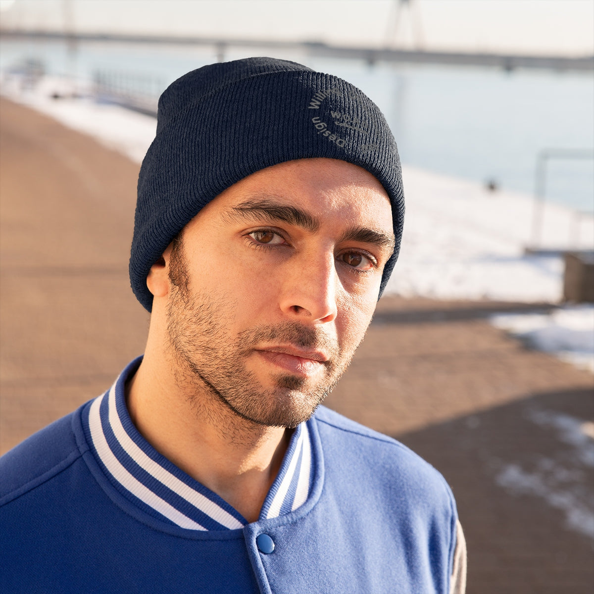 W.O.R.D Knit Beanie - Obsidian's LLC