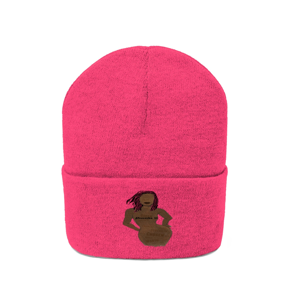 Proverbs 31 Loc Lady Knit Beanie - Obsidian's LLC