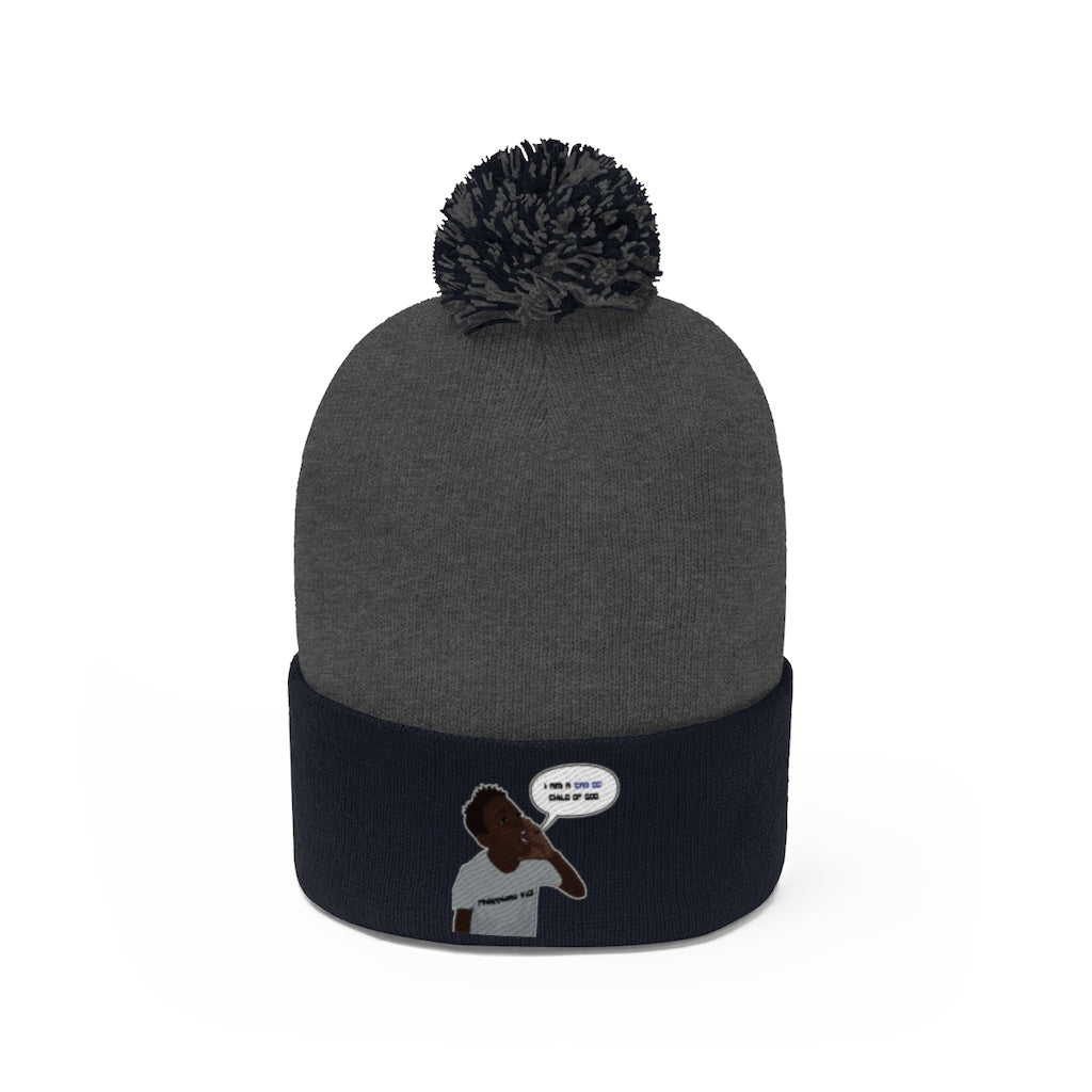 Kingston's Pom Pom Beanie - Obsidian's LLC