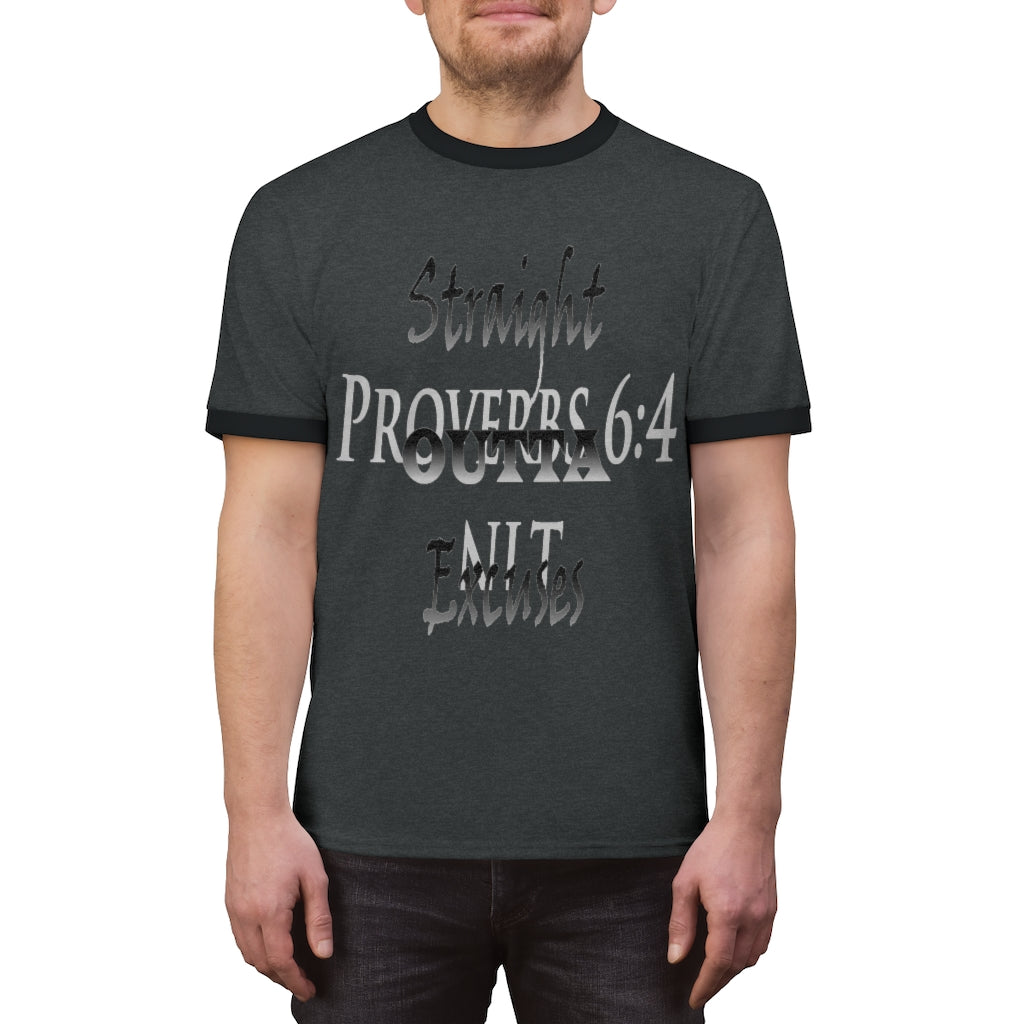 Straight Outta Excuses Ringer Tee