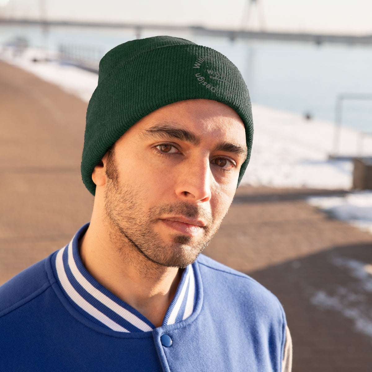 W.O.R.D Knit Beanie - Obsidian's LLC