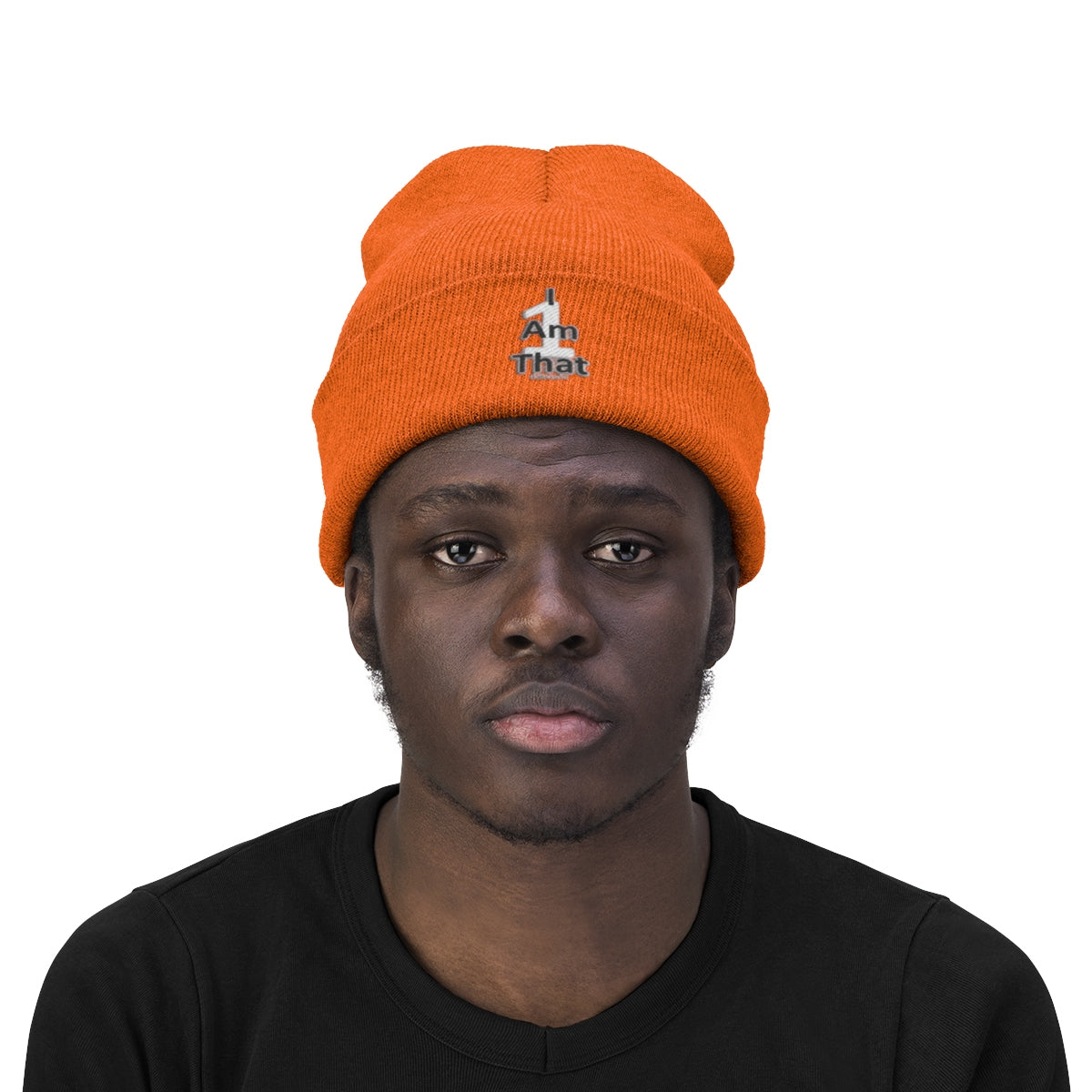 I Am That 1 Knit Beanie - Obsidian's LLC