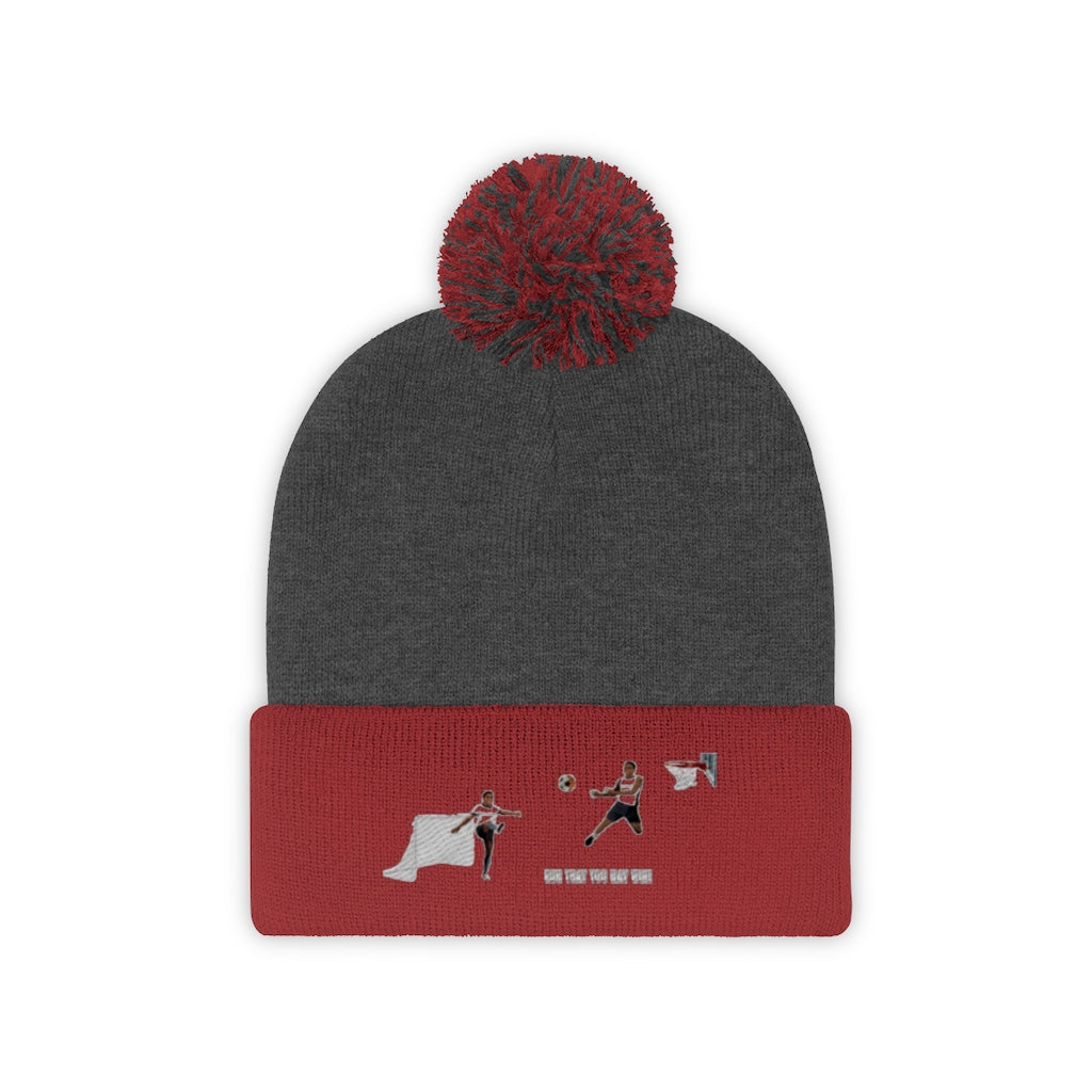 Amari's Pom Pom Beanie - Obsidian's LLC