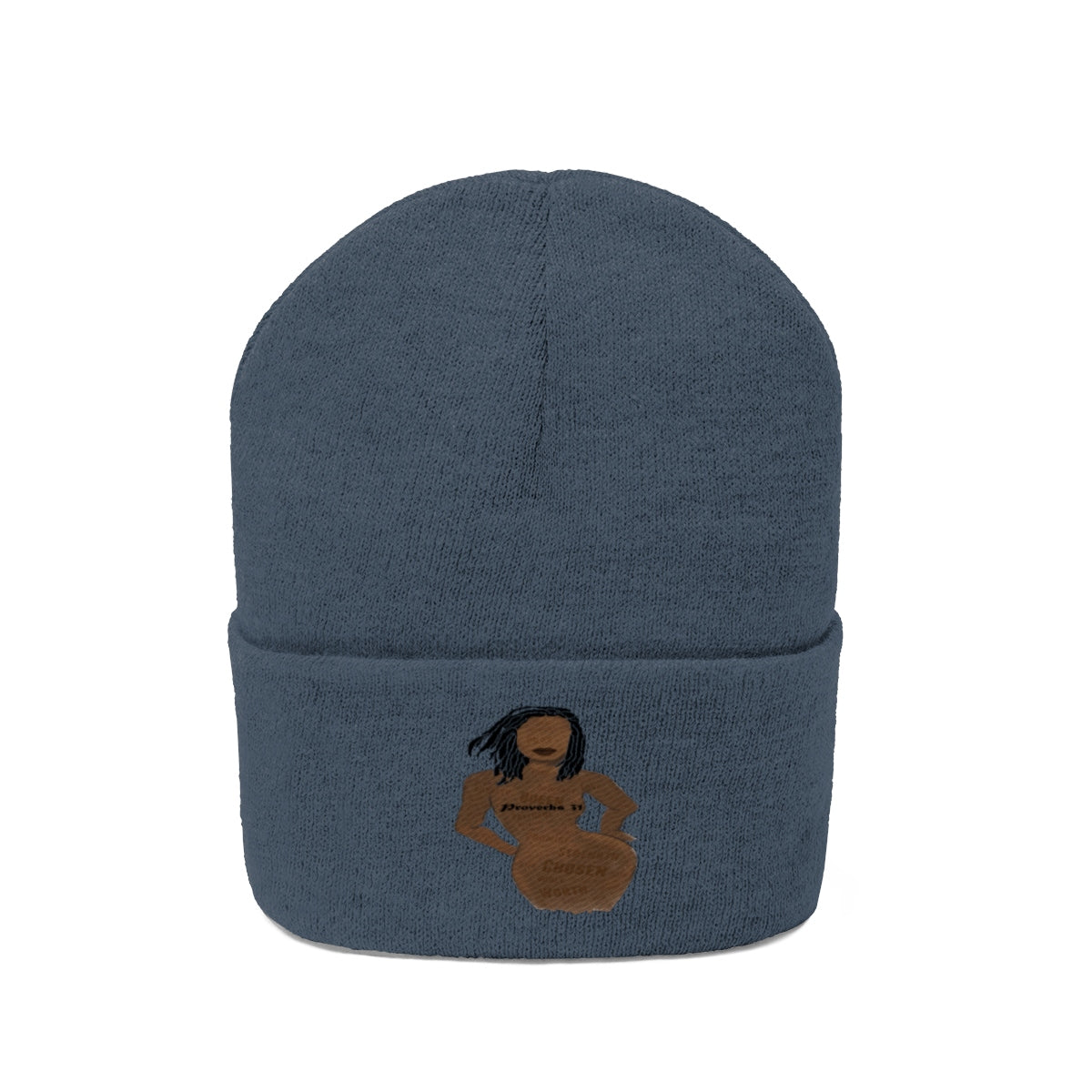 Proverbs 31 Loc Lady Knit Beanie - Obsidian's LLC