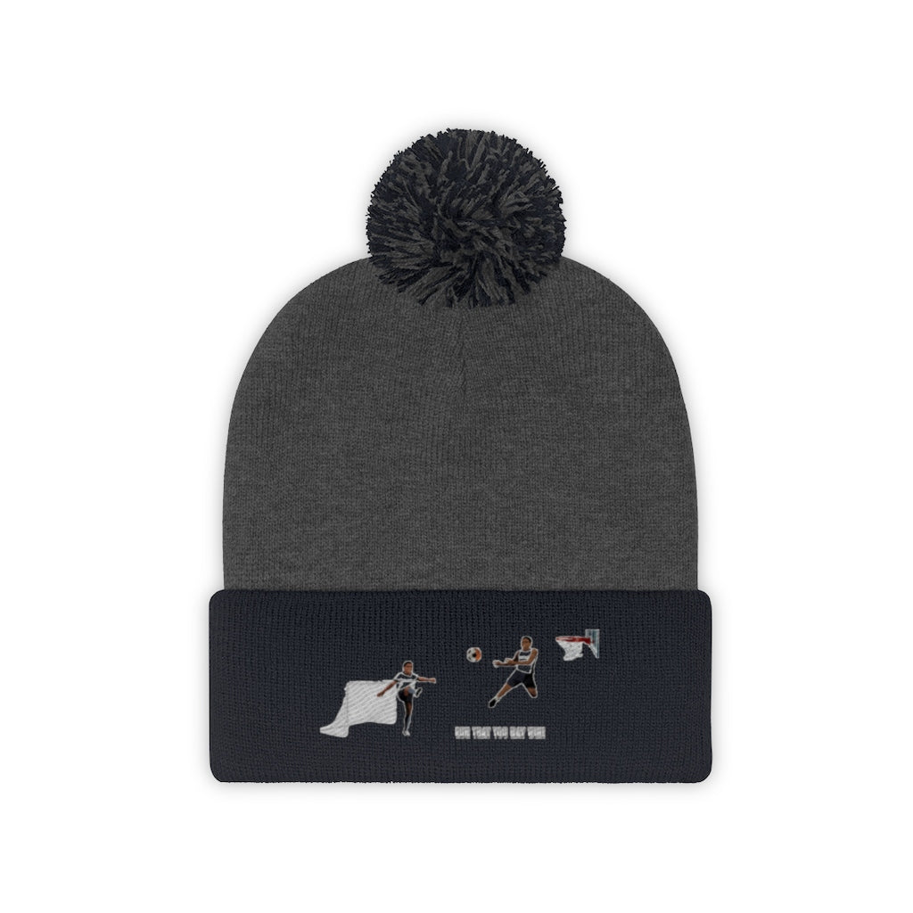 Amari's Pom Pom Beanie - Obsidian's LLC