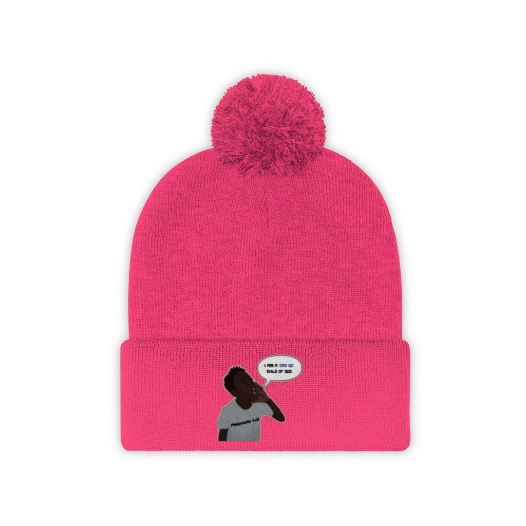 Kingston's Pom Pom Beanie - Obsidian's LLC