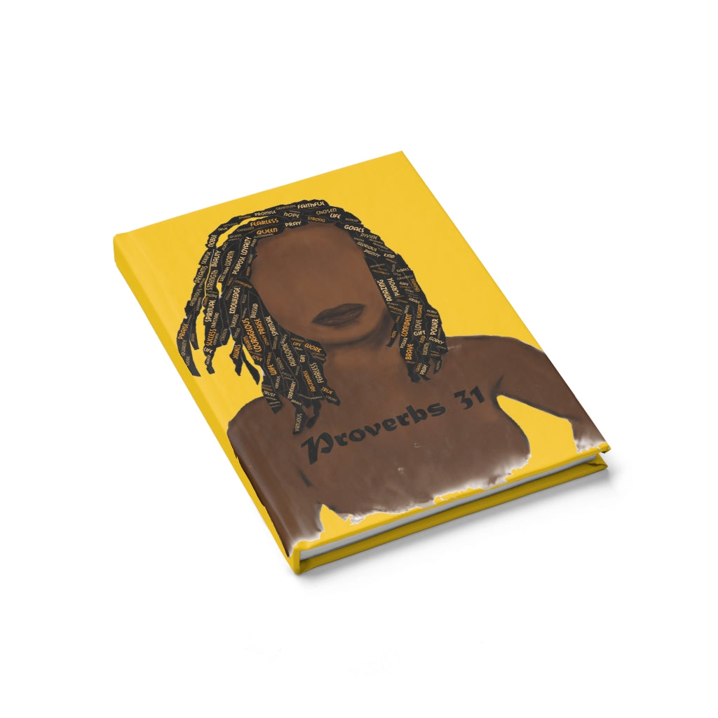 Proverbs 31 Locs Journal - Ruled Line - Obsidian's LLC