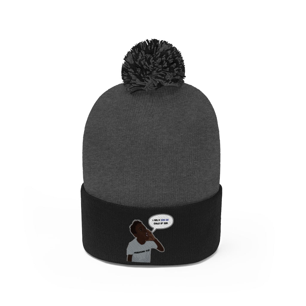 Kingston's Pom Pom Beanie - Obsidian's LLC