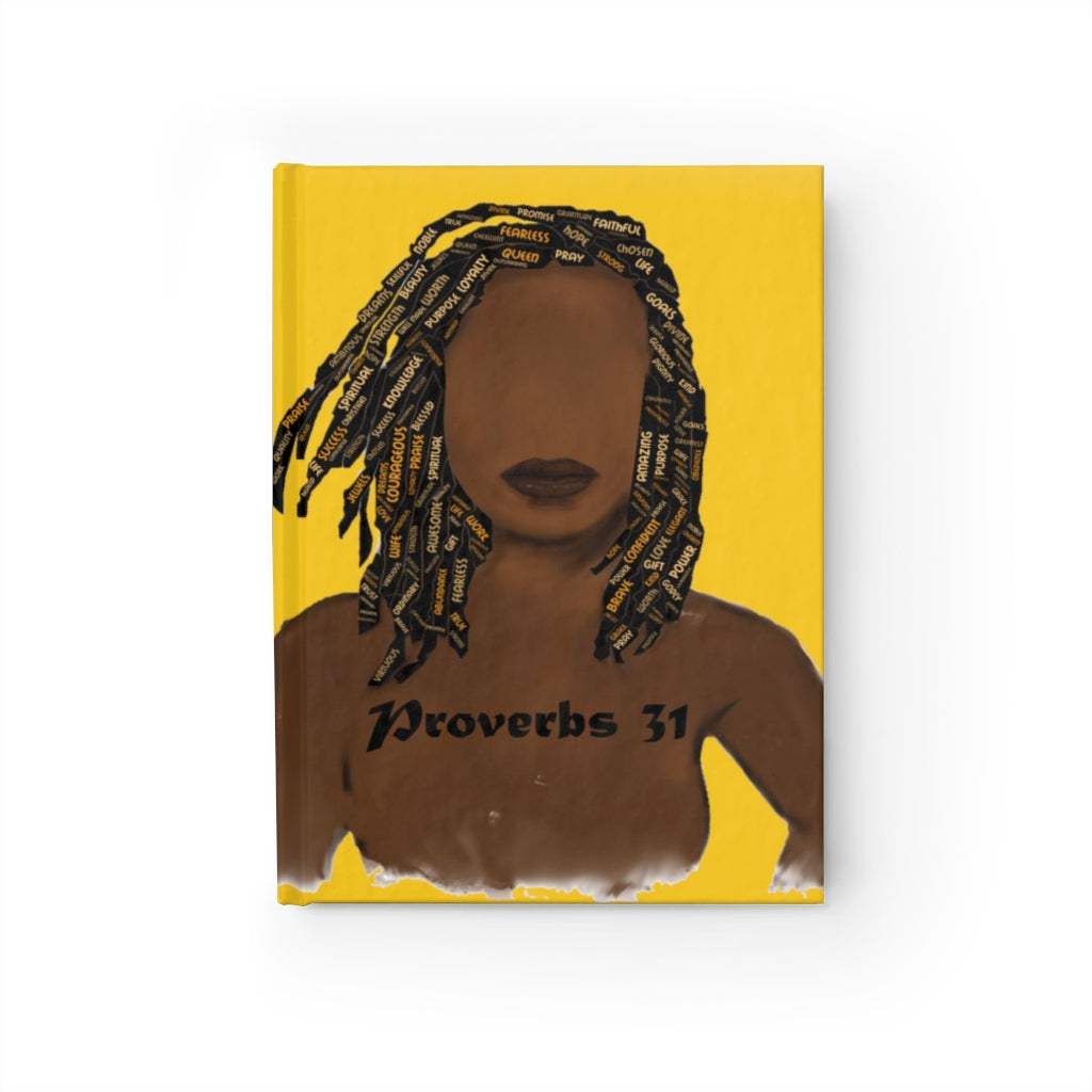 Proverbs 31 Locs Journal - Ruled Line - Obsidian's LLC