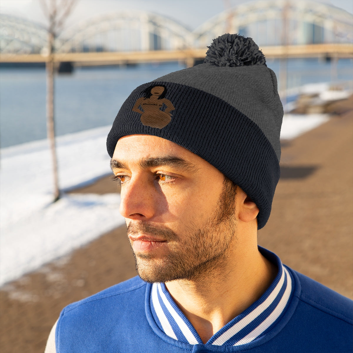 Proverbs 31 Loc Lady Pom Pom Beanie - Obsidian's LLC