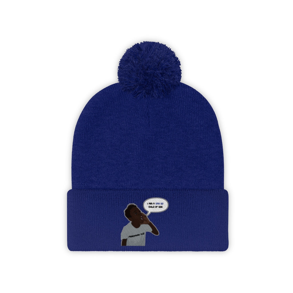 Kingston's Pom Pom Beanie - Obsidian's LLC