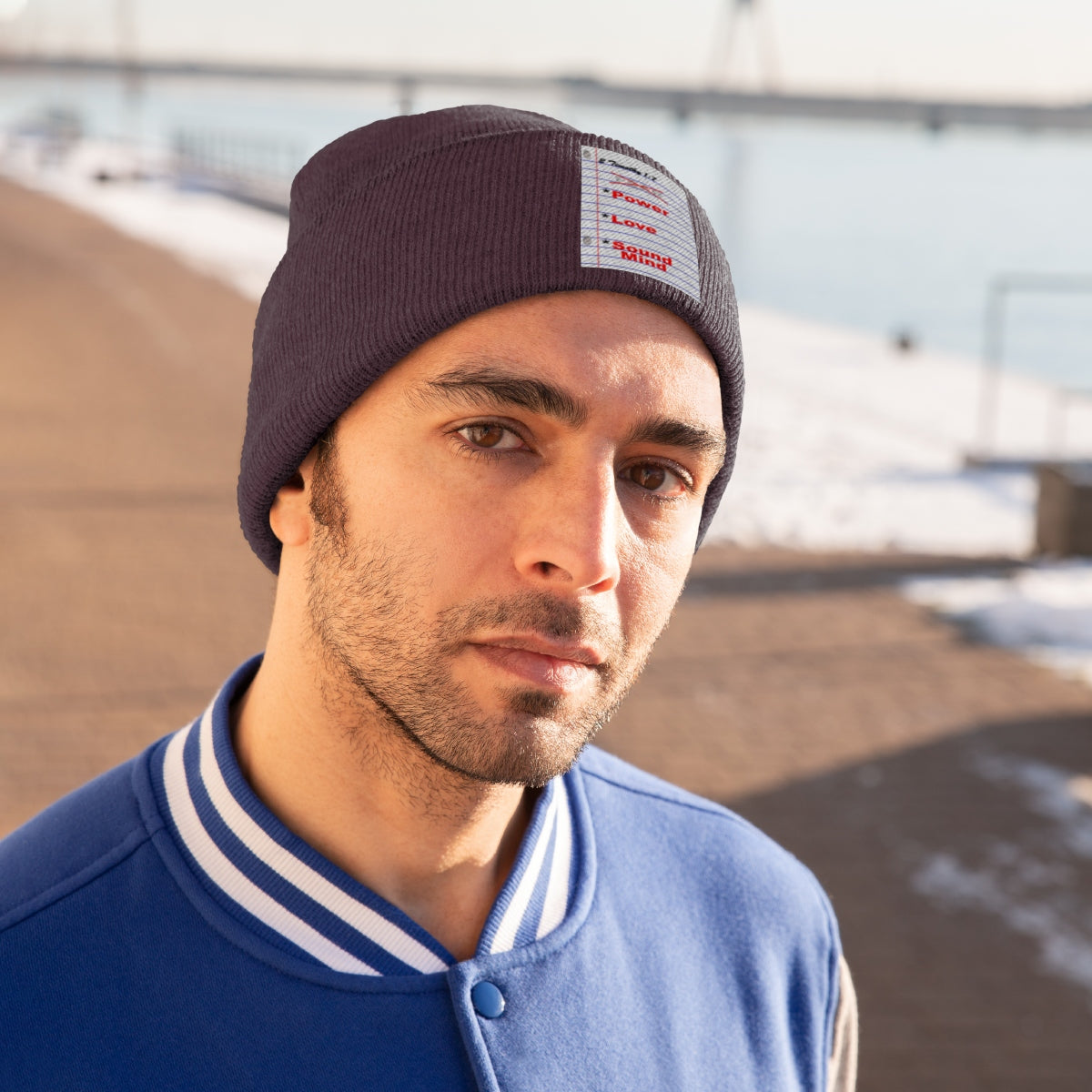 NO FEAR Knit Beanie - Obsidian's LLC