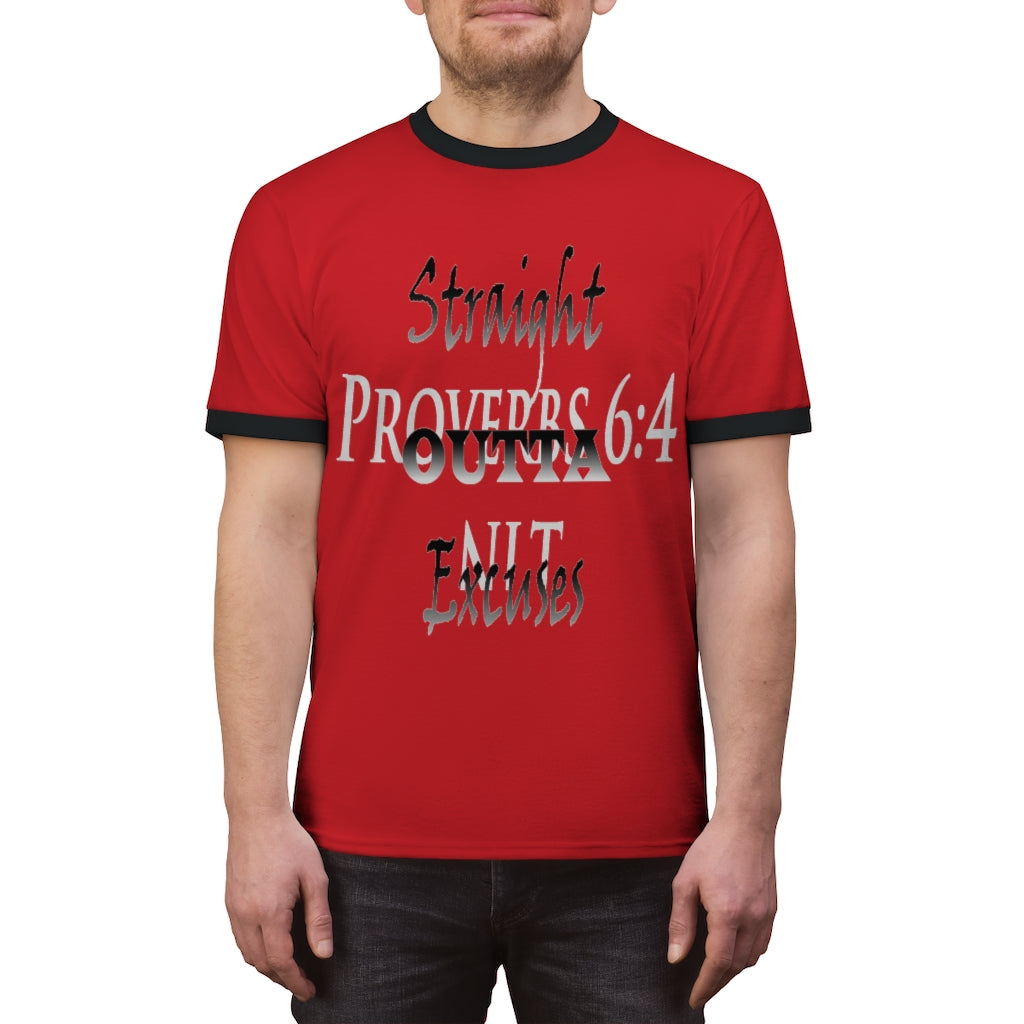 Straight Outta Excuses Ringer Tee