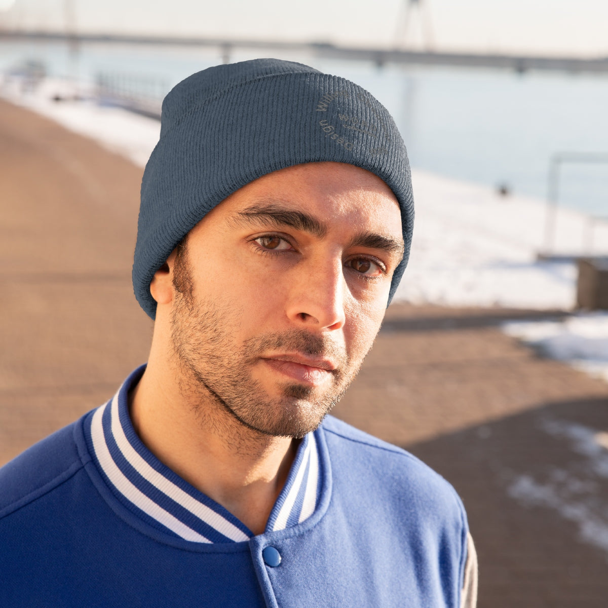 W.O.R.D Knit Beanie - Obsidian's LLC