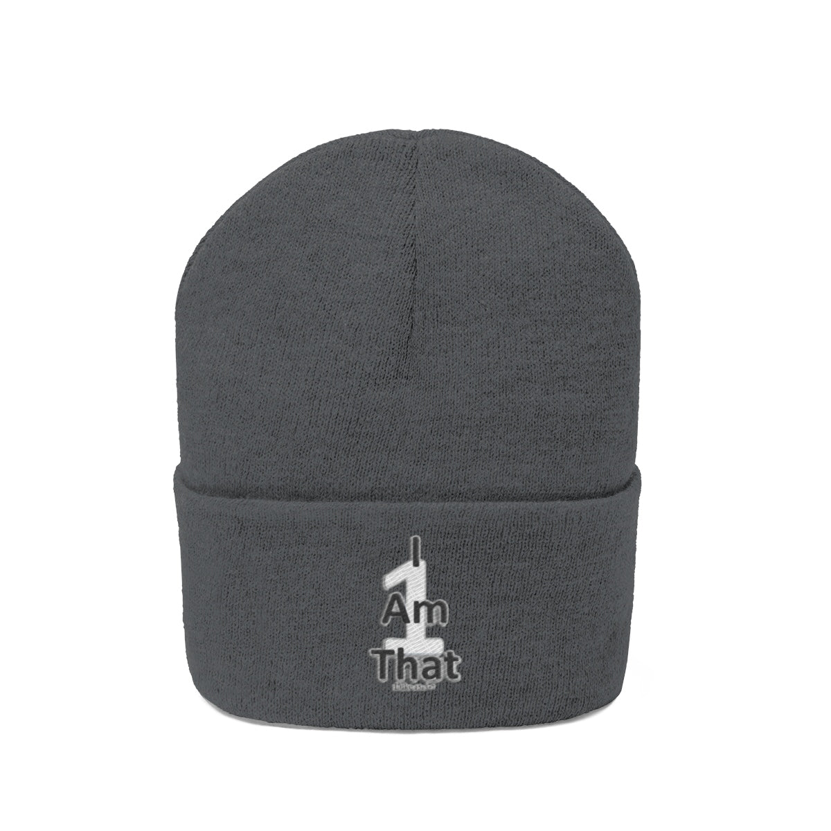 I Am That 1 Knit Beanie - Obsidian's LLC