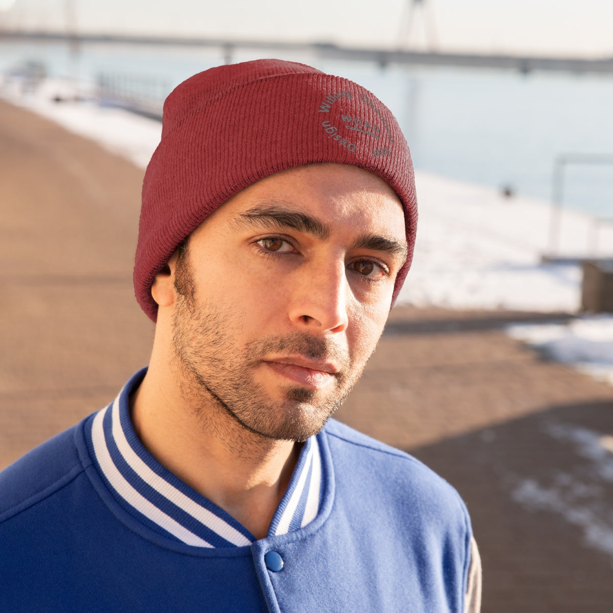 W.O.R.D Knit Beanie - Obsidian's LLC