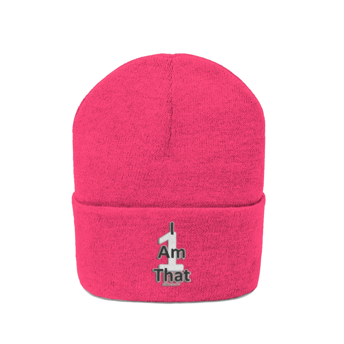 I Am That 1 Knit Beanie - Obsidian's LLC