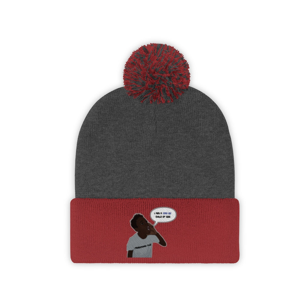 Kingston's Pom Pom Beanie - Obsidian's LLC