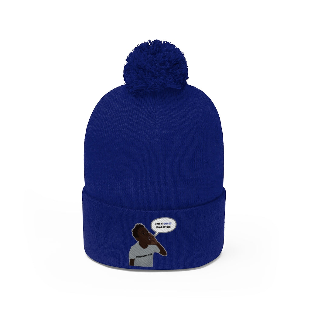 Kingston's Pom Pom Beanie - Obsidian's LLC