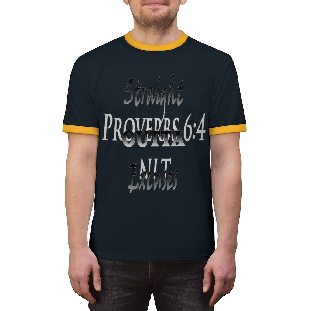 Straight Outta Excuses Ringer Tee