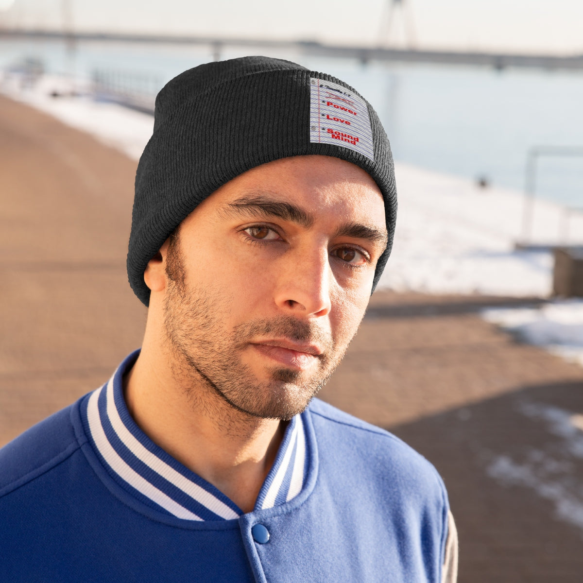 NO FEAR Knit Beanie - Obsidian's LLC
