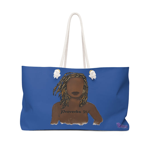 Proverbs 31 Locs Weekender Bag - Obsidian's LLC