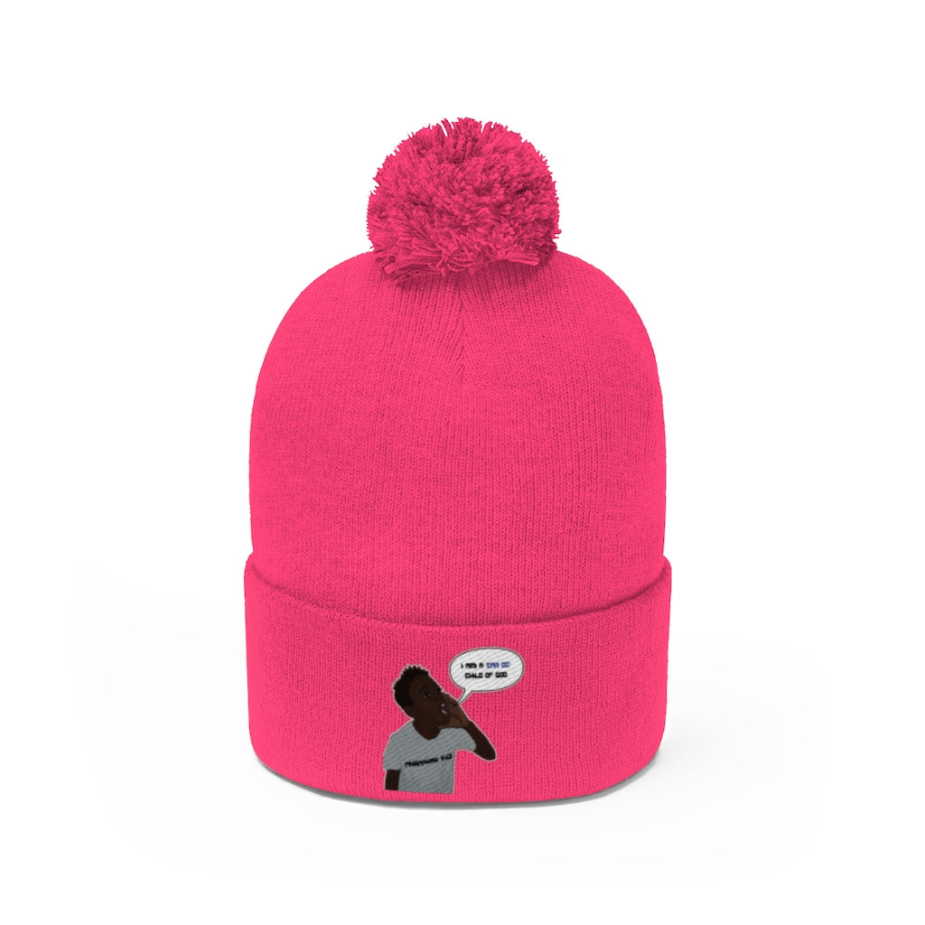 Kingston's Pom Pom Beanie - Obsidian's LLC